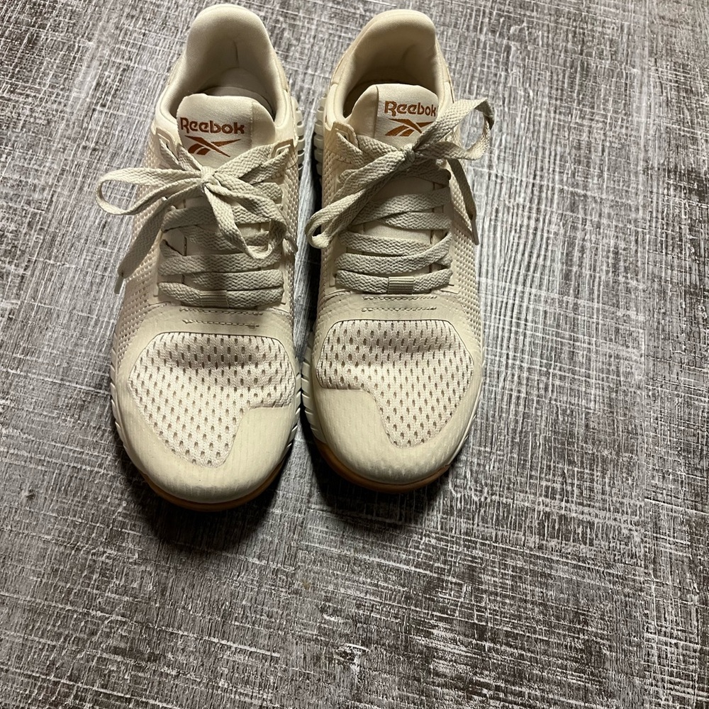 Reebok Off-White High-Top Sneakers